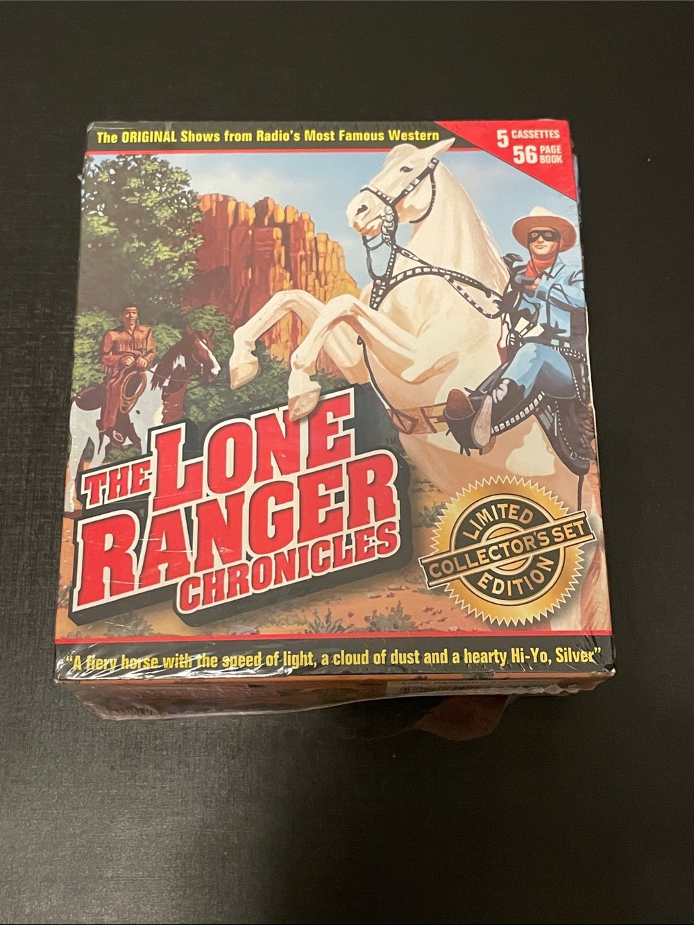 The Lone Ranger Chronicles 5 Cassettes  56 Pg Book Limited Ed Collectors Set